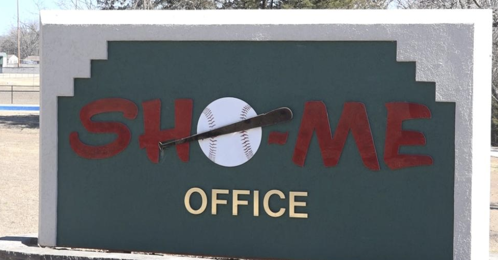 Sho-Me Baseball office sign